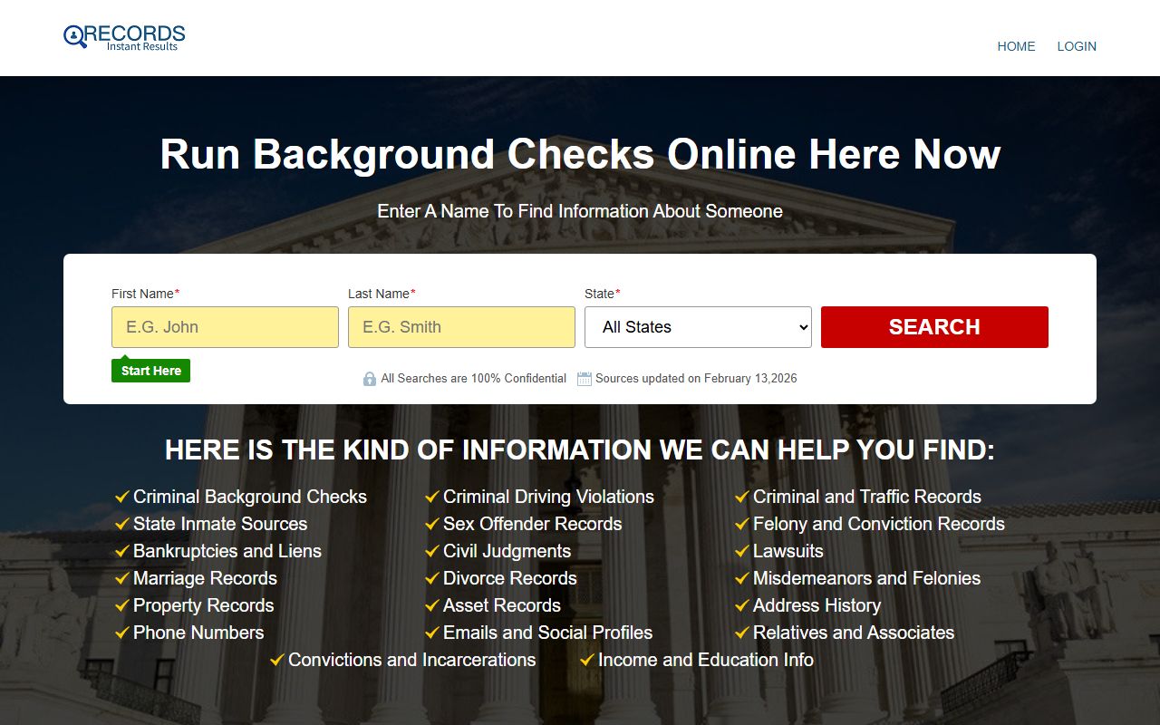 Connecticut State Police GovQA portal for arrest record requests